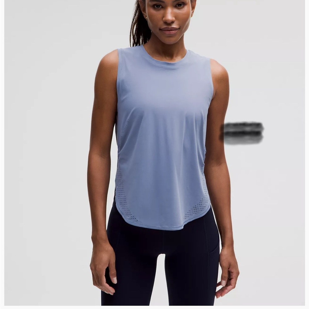 Lululemon High Neck Run and Train Tank